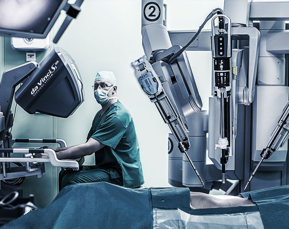 Роботизированная хирургия Робот Da Vinci